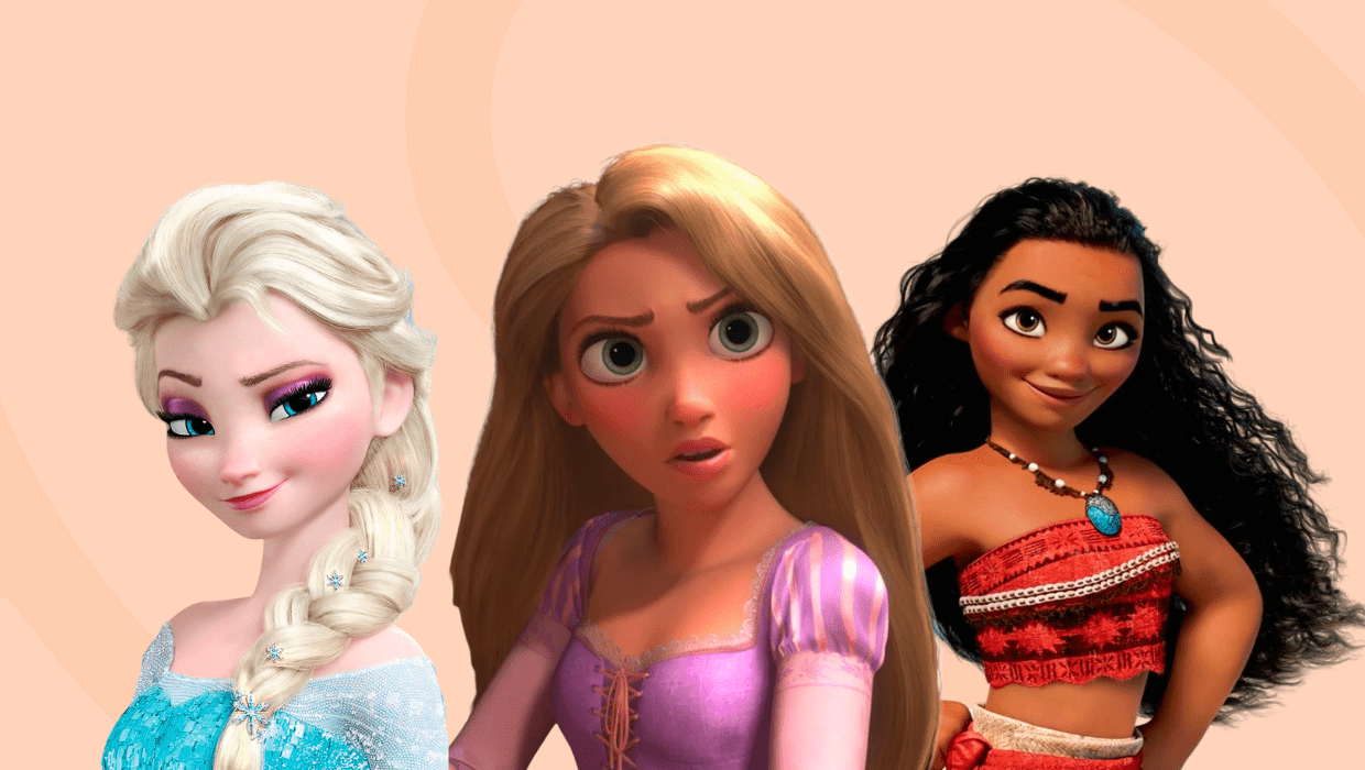 16 Personality Types as Female Disney Princess Characters