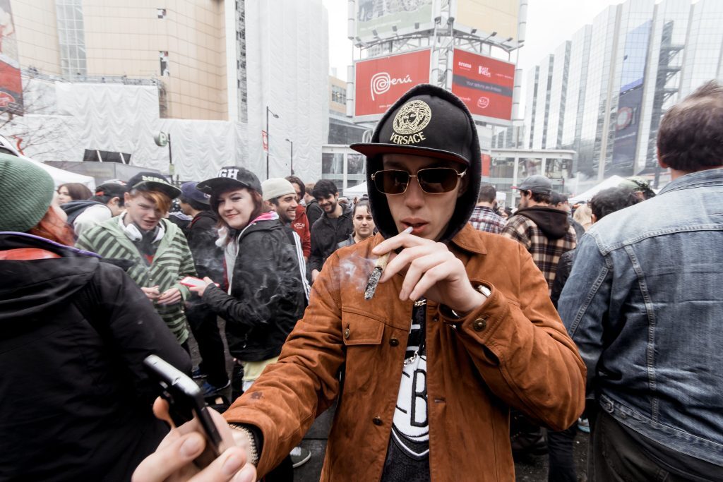 Man smoking