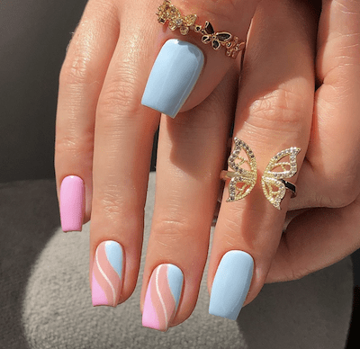 Pisces nails