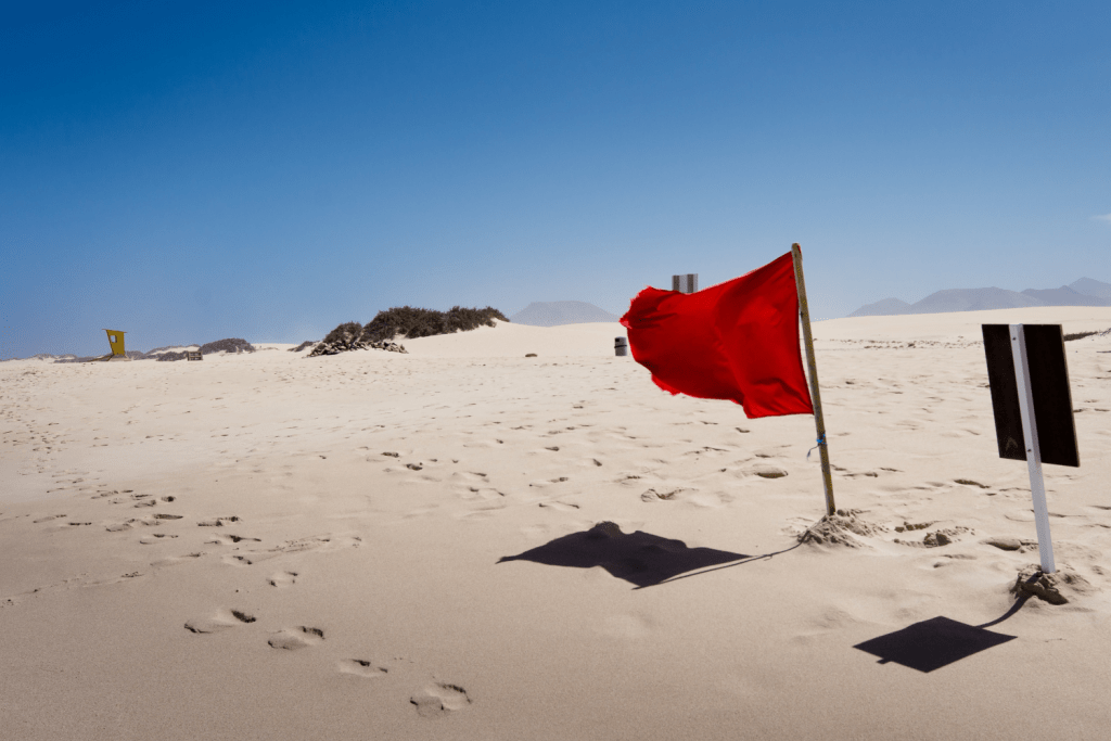 Libra red flag