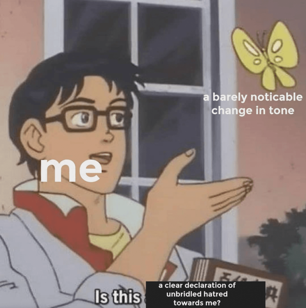 INFJ Meme Picking up on change in energy sensitive