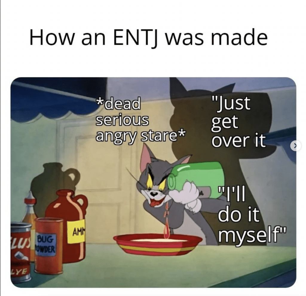 intense personality type