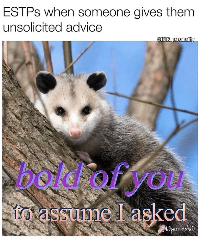 unsolicited advice