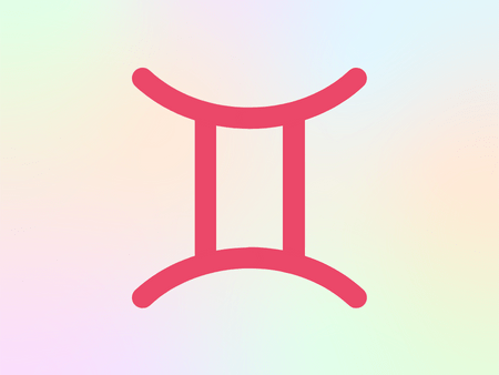 June 7 zodiac sign glyph